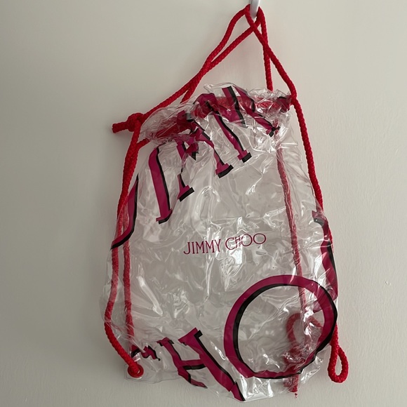 Jimmy Choo Lance Jelly Silver Sandal w/ original bag/box - Picture 7 of 8